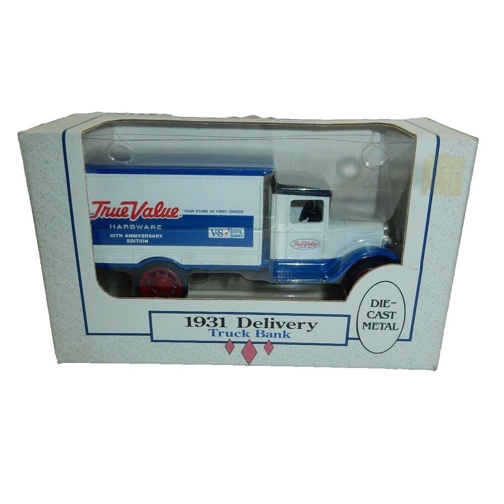 ERTL 1931 True Value Delivery Truck Die Cast Metal Bank NEW